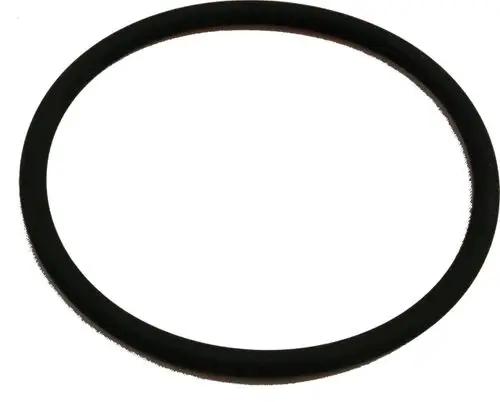 Schwarzer, runder Gummi-O-Ring, geeignet für Anwendungen im Abgaswärmetauscher, möglicherweise passend für Produkte der Marke Wolf.